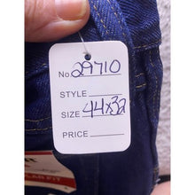 Load image into Gallery viewer, Rustler Wrangler Jeans Mens 44x32 Blue Denim Workwear Heavy Duty Outdoors NWT
