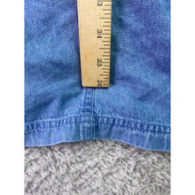 Load image into Gallery viewer, Vintage Blair Dress Womens Large Denim Lighthouse Embroidered Beachy Coastal
