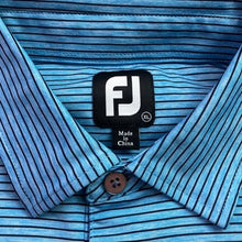 Load image into Gallery viewer, FootJoy Shirt Mens Extra Large Blue Golf Polo Performance Athletic Activewear

