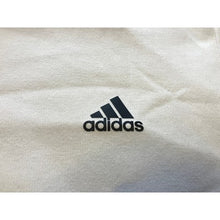 Load image into Gallery viewer, Adidas Sweatshirt Mens Medium White Black Pullover Athleisure Preppy Crew Neck
