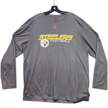 Load image into Gallery viewer, Pittsburgh Steelers Shirt Mens Extra Large NFL Football Spell Out Performance
