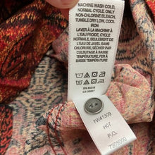 Load image into Gallery viewer, Lucky Brand Shirt Womens Medium Paisley AOP Office Career Preppy Academia
