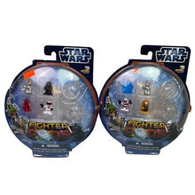 Load image into Gallery viewer, 2 Star Wars Fighter Pods Series 2 Micro Heroes Mega Battles Toy Figures New
