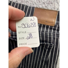 Load image into Gallery viewer, Madewell Jeans Womens 28 High Rise Skinny Stripe Preppy Acadmia Streetwear
