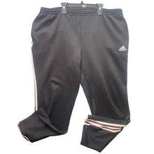 Load image into Gallery viewer, Adidas Pants Mens Large Black Track Athletic Warm Up Training Jogger Drawstring
