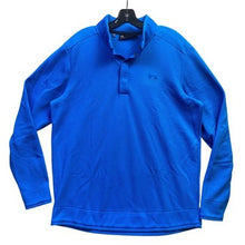 Load image into Gallery viewer, Under Armour Shirt Mens Extra Large Cold Gear Golf Performance Pull Over Blue
