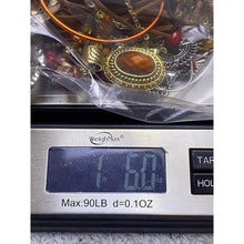 Load image into Gallery viewer, Mystery Jewelry Bag Boho Hippie Themed Clean Wearable Pieces Over 1.5 lbs
