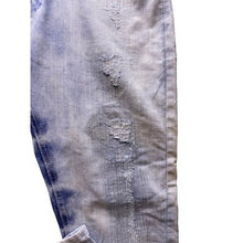 Load image into Gallery viewer, CJ Black Jeans Mens 34x34 Light Wash Distressed Skinny Flex Streetwear Premium

