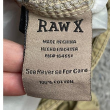 Load image into Gallery viewer, Raw X Shorts Mens 34 Khaki Cargo Gorpcore Hiking Chore Country Grunge Streetwear
