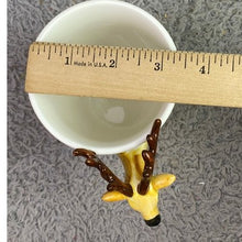 Load image into Gallery viewer, Unique Deer Elk Mug Whimsical Animal Handle Coffee Tea Cup Novelty Gift NIB
