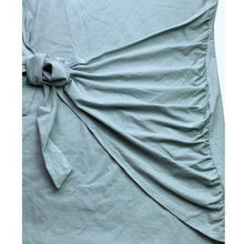 Load image into Gallery viewer, Merokeety Dress Womens Large Roughed Bow Office Career Stretchy Preppy Academia
