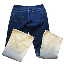 Load image into Gallery viewer, Wild Secret Jeans Womens 11/12 Ombre Flare Leg Grunge Hip Hop Y2K Streetwear
