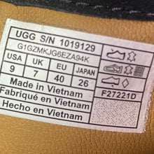 Load image into Gallery viewer, UGG Boots Womens 9 Black Suede Ankle Booties Strappy Preppy Academia Everyday
