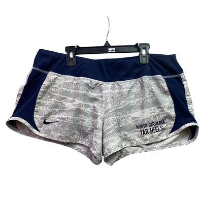 North Carolina Tar Heels Shorts Nike Lined Micro Running Athletic Athleisure