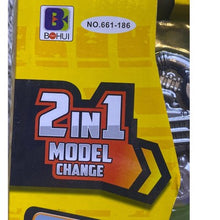 Load image into Gallery viewer, Take Apart Motorcycle Toy Drill 2 in 1 Model Change Lights Sounds 20 Pieces
