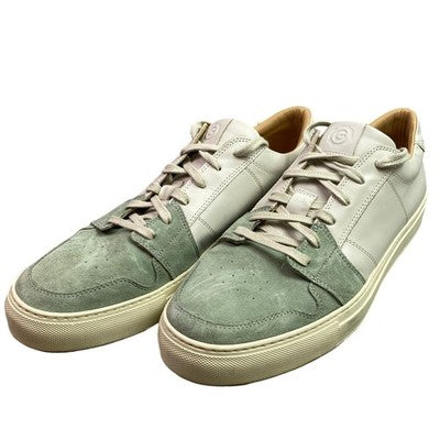 GREATS Brooklyn Shoes Mens 13 Italian Leather Sneakers Suede