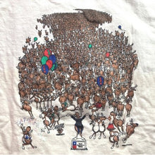 Load image into Gallery viewer, Vintage 1989 Banking Shirt Mens Extra Large Single Stitch Spell Out Bucks
