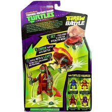 Load image into Gallery viewer, Teenage Mutant Ninja Turtles Throw N Battle DONATELLO Nickelodeon 2013 Viacom
