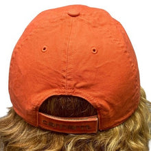 Load image into Gallery viewer, Carhartt Hat Mens Adjustable Orange Spell Out Logo
