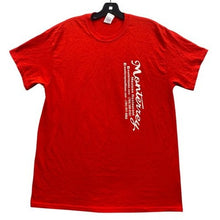 Load image into Gallery viewer, Cinco De Mayo Shirt Mens Medium Red Iguana Beer Party Spell Out Advertising
