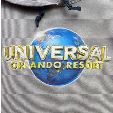 Load image into Gallery viewer, Universal Orlando Resort Hoodie Pullover Gray Stripe Grunge Vacation Streetwear
