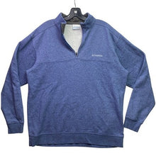Load image into Gallery viewer, Columbia Sweater Mens Large Quarter Zip Preppy Pull Over Academia Streetwear
