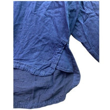 Load image into Gallery viewer, Banana Republic Shirt Womens Small Blue Lyocell Button Down Oversized Flowy
