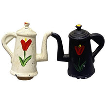 Load image into Gallery viewer, Lot of Vintage Salt &amp; Pepper Shakers Wooden Ceramic Cast Iron Japan

