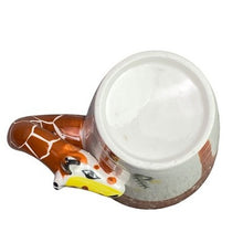 Load image into Gallery viewer, Unique Giraffe Mug Coffee Cup Ceramic Safari Novelty Gift NIB

