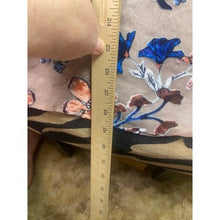 Load image into Gallery viewer, Japna Kimono Womens Large Floral Velvet Burnout Bohemian Tassels Festival
