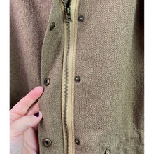 Load image into Gallery viewer, Eddie Bauer Coat Women Large Wool Blend Hooded Parka Jacket Outdoors Winter
