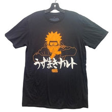 Load image into Gallery viewer, Naruto Shirt Mens Medium Uzumaki Japanese Manga Anime Script Streetwear
