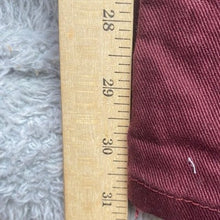 Load image into Gallery viewer, Smoke Rise Jeans Mens 32x32 Maroon Moto Grunge Punk Preppy Academia
