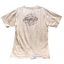 Load image into Gallery viewer, Beautiful Soul Shirt Men's Medium Y2K Script Grunge Roses Skull Spell Out White
