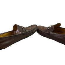 Load image into Gallery viewer, Saks Fifth Avenue Loafers Mens 10.5M Brown Leather Bit Shoes Career Everyday

