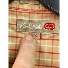 Load image into Gallery viewer, Ecko Unltd Shirt Mens Extra Large Plaid Button Up Y2K Skater Grunge Preppy
