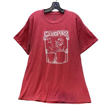 Load image into Gallery viewer, Mashfest Shirt Mens Extra Large Homebrew Beer Heathered Red Cartoon Brewery
