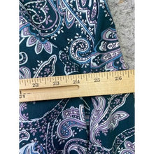 Load image into Gallery viewer, Talbots Blouse Womens 22W Haberdashery Paisley AOP Mature Career Office
