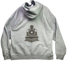 Load image into Gallery viewer, Roundhouse Brewery Hoodie Mens Large Train Railroad Brainerd MN Pull Over Grunge
