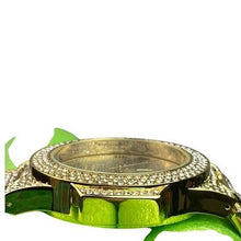 Load image into Gallery viewer, Techno King Watch Mens Iced Hip Hop Crystals Stainless Steel Water Resistant
