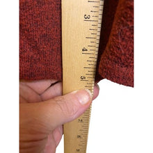 Load image into Gallery viewer, Torrid Cardigan Sweater Womens 3 Duster Open Front 41" Long Red Heathered
