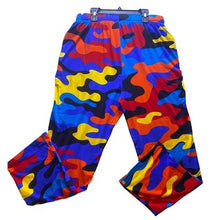 Load image into Gallery viewer, Joe Boxer Pants Mens Medium Colorful Camo Lounge Smiley Face Drawstring Pajama

