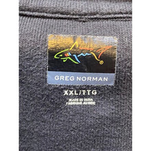 Load image into Gallery viewer, Greg Norman Sweater Mens 2XLT Tall 1/4 Zip Outdoors Pullover Shark Logo Golfing
