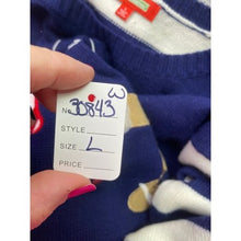 Load image into Gallery viewer, Ugly Christmas Sweater Womens Large Stripes Festival Pull Over Gingerbread
