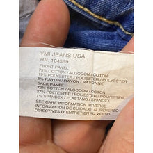 Load image into Gallery viewer, YMI Dream Jeans Womens 9/29 High Waist Relaxed Fit Baggy Y2K Blue
