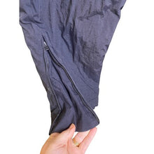 Load image into Gallery viewer, Vintage Hot Music Snow Pants Mens Extra Large Zip Pockets Drawstring Black
