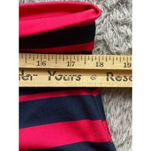 Load image into Gallery viewer, Lolly Wolly Doodle Pants Womens Extra Large Pink Navy Striped Wide Leg Lounge
