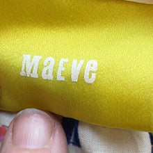 Load image into Gallery viewer, Maeve Anthropologie Shirt Womens 0 Sleeveless Button Down Lipstick AOP Collar
