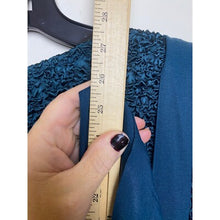Load image into Gallery viewer, VTG Jeffrey &amp; Dara Jumpsuit Womens 16 Teal Green Wide Leg Palazzo Retro 90s USA
