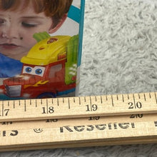 Load image into Gallery viewer, Semi-Truck Trailer Playset Lights Music Racecar Toy Toolbox Kids 3+ 36 Pieces
